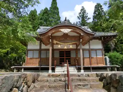 神峯山寺の本殿