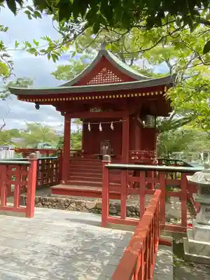 旗上弁財天社の本殿・本堂