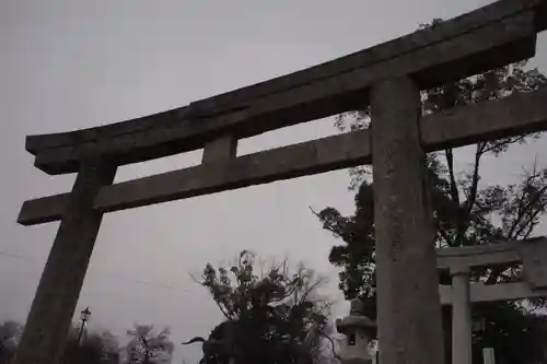 岡崎天満宮の鳥居