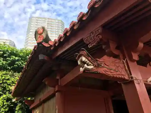 安里八幡宮の芸術