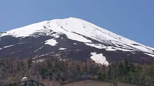 冨士山小御嶽神社の景色