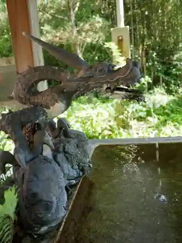 小名浜鹿島神社の手水舎