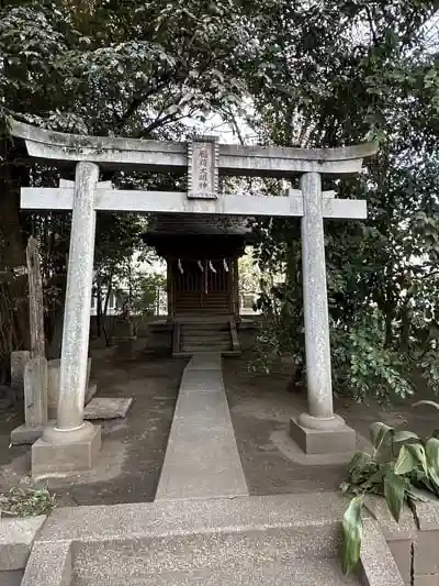 若松稲荷神社の鳥居