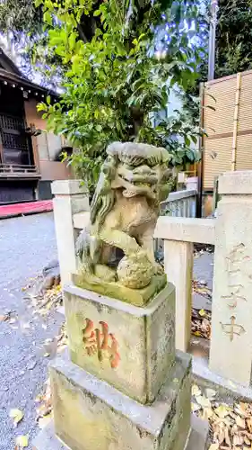 七社神社の狛犬