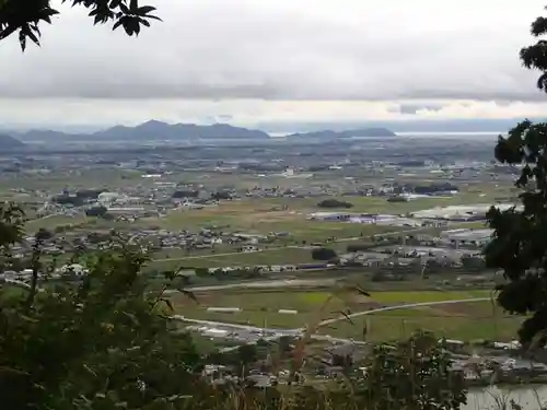 胡宮神社（敏満寺史跡）の景色