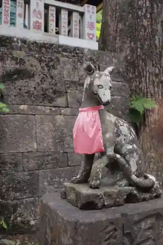 三峯神社の狛犬