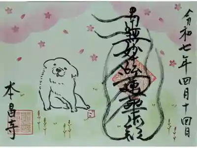 令和7年春季ゴンちゃん御朱印