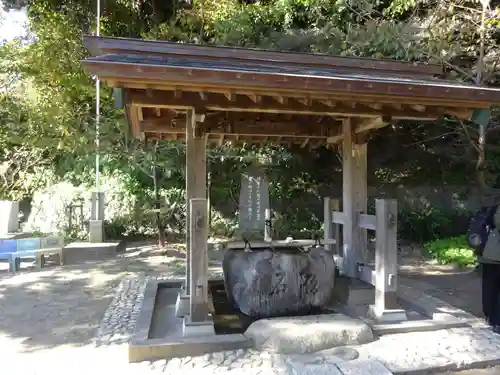 甘縄神明神社（甘縄神明宮）の手水舎