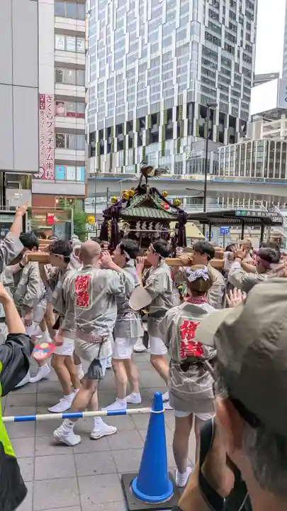 宮益御嶽神社のお祭り