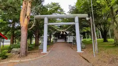 音江神社の鳥居