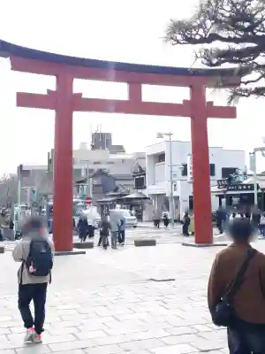 鶴岡八幡宮の鳥居