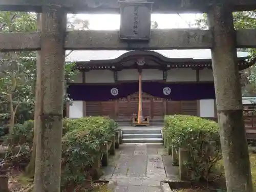 男乃宇刀神社の本殿・本堂