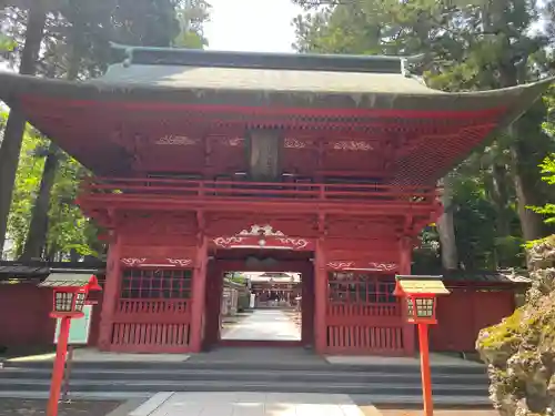 富士山東口本宮 冨士浅間神社の山門・神門