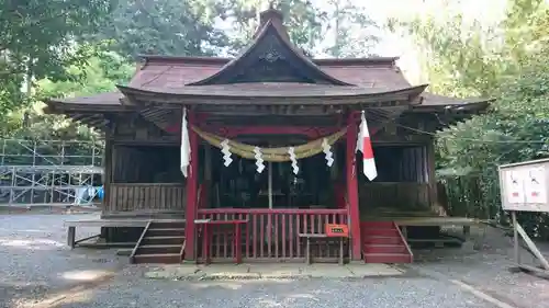 安住神社の本殿