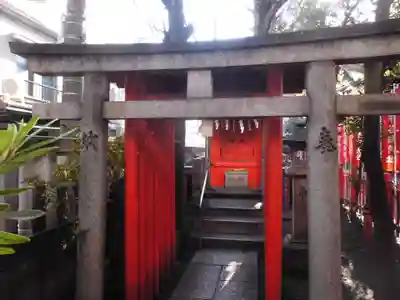 下谷神社の鳥居