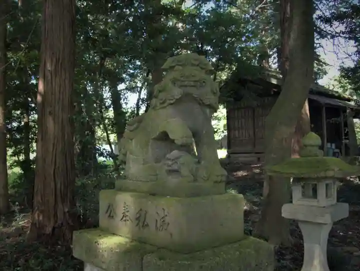 星宮神社の狛犬