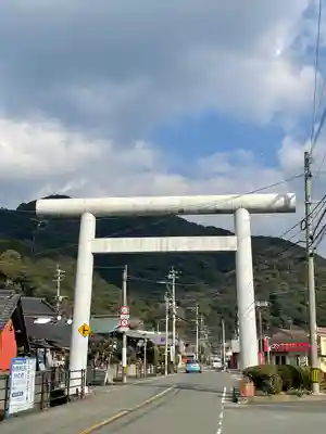 伊野天照皇大神宮の鳥居