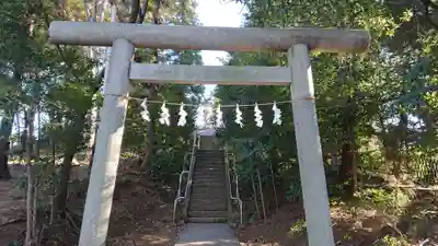 西町神明社の鳥居