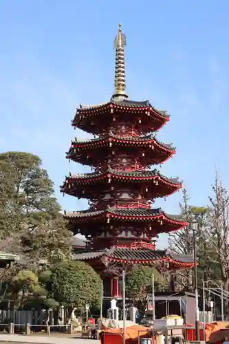 川崎大師（平間寺）の塔