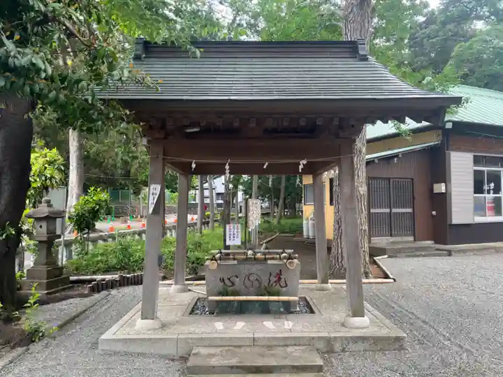 深見神社の手水舎