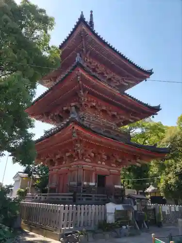 甚目寺の塔