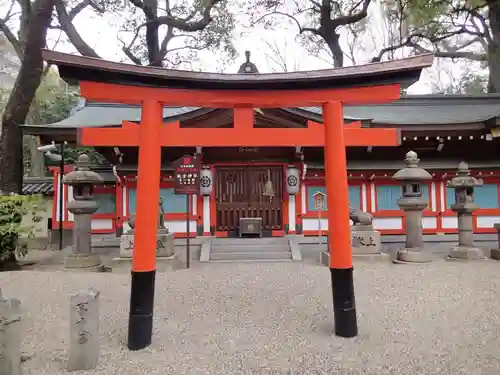 杭全神社の鳥居