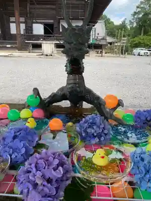 西教寺の手水舎