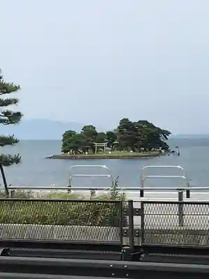 竹生島神社の鳥居
