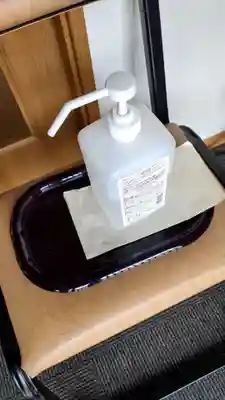 清蓮寺の感染症対策