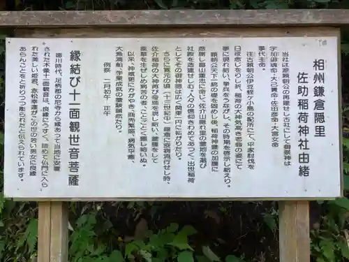 佐助稲荷神社の歴史