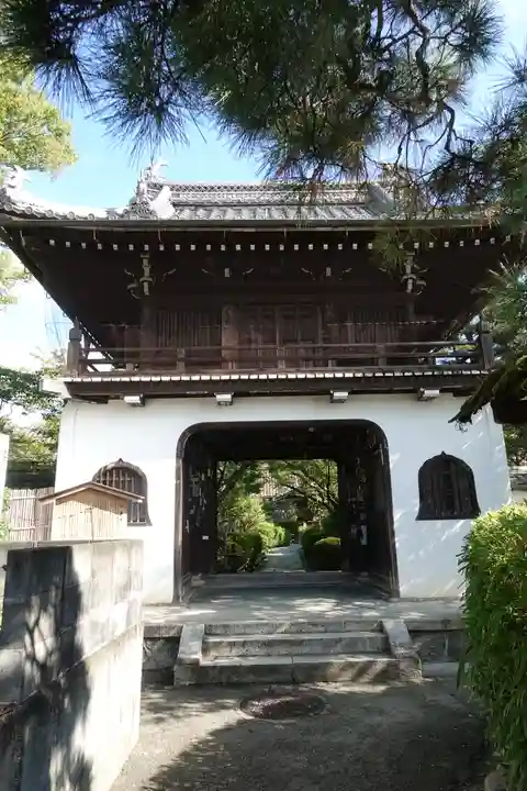 元慶寺の山門・神門
