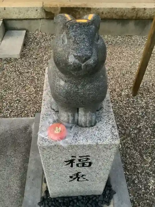 三輪神社の狛犬