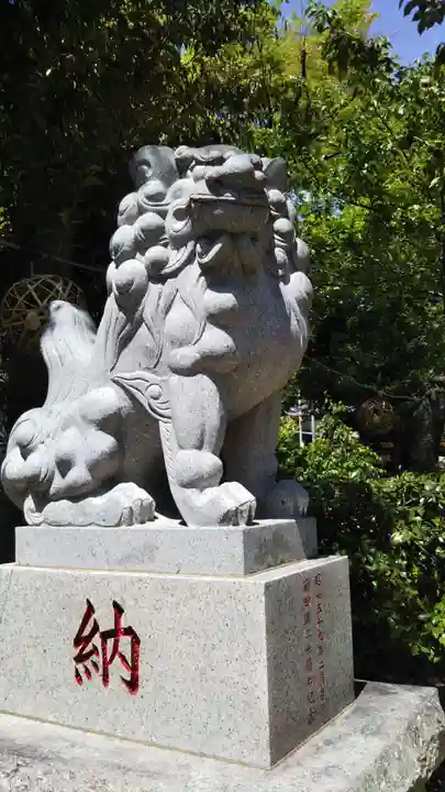菊田神社の狛犬