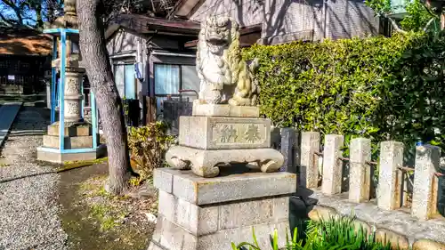 神明社（露橋神明社）の狛犬