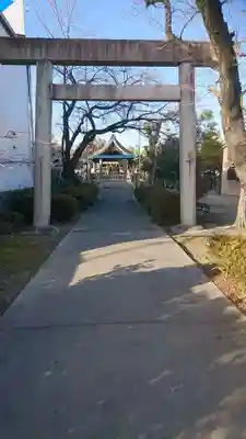 赤見国玉神社の鳥居
