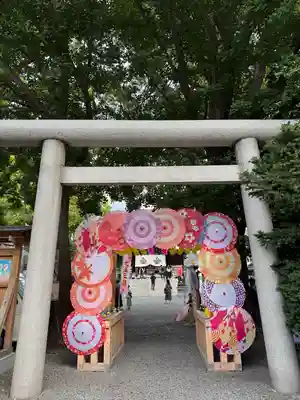 札幌諏訪神社の鳥居