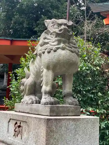 自由が丘熊野神社の狛犬