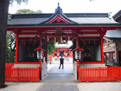 馬橋稲荷神社の山門・神門