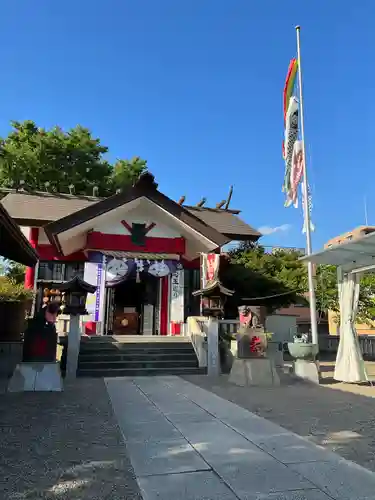 元郷氷川神社の本殿・本堂