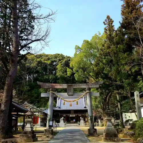 八幡神社松平東照宮の鳥居