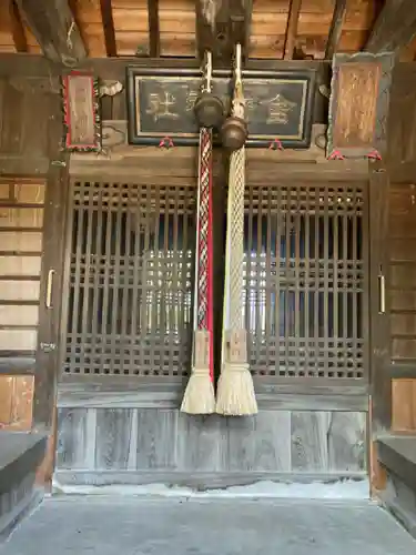 金ケ崎神社の本殿・本堂