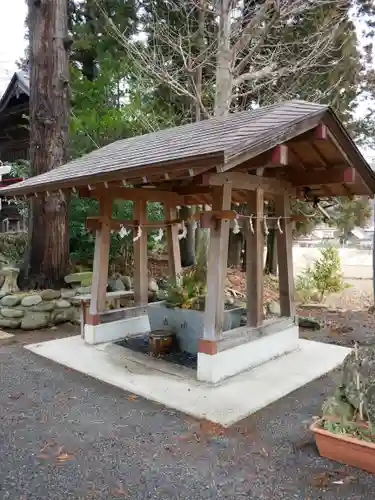 高司神社〜むすびの神の鎮まる社〜の手水