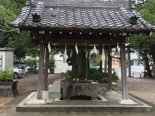 野田八幡宮の手水舎