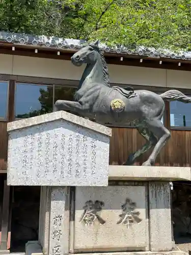 手力雄神社の狛犬