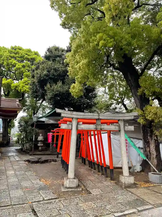 品川神社の鳥居