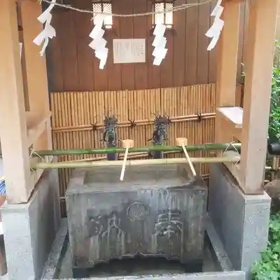 小網神社の手水舎