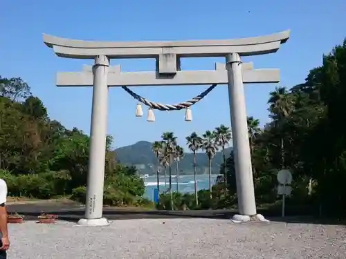 海宮神社の鳥居