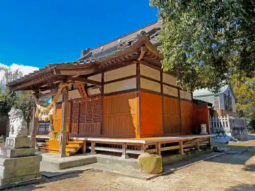 許禰神社の本殿・本堂