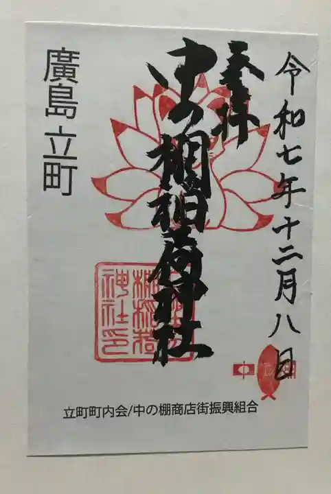 中の棚稲荷大明神(広島県)