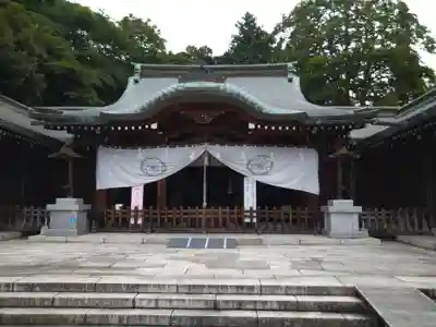 栃木縣護國神社の本殿・本堂